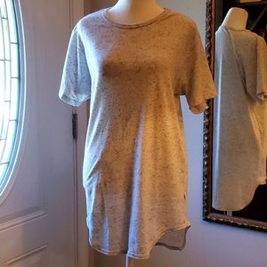 EPTM short sleeve t-shirt, grey, long, S